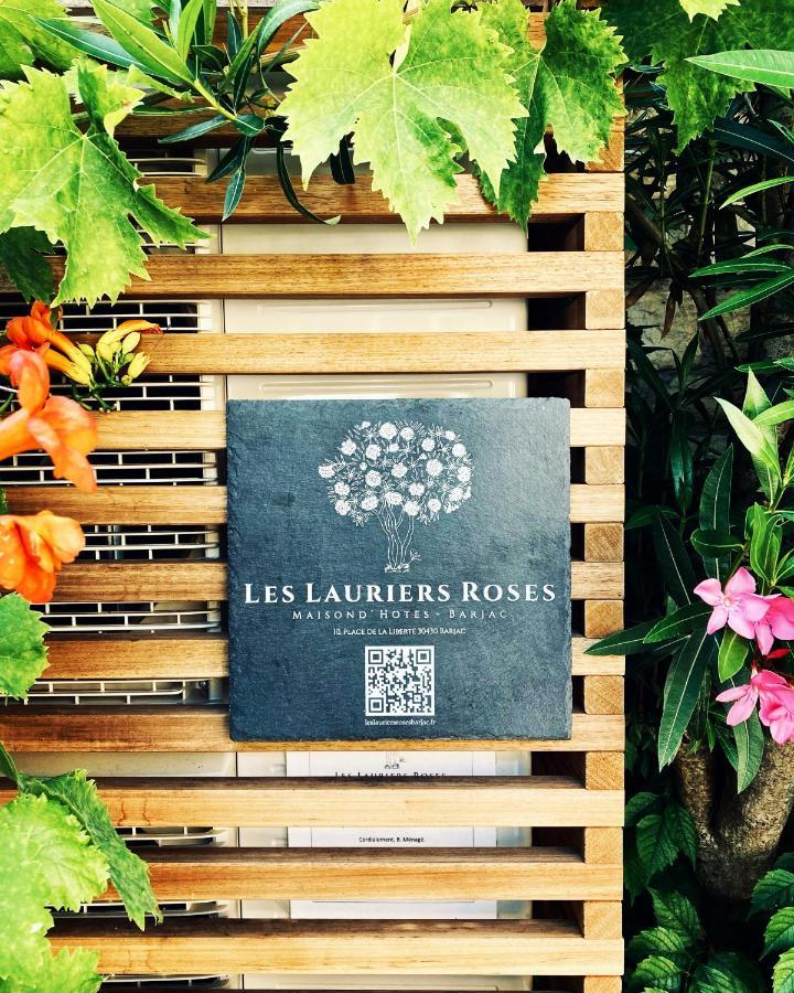Les Lauriers Roses - Maison D'Hotes Barjac  Exterior foto